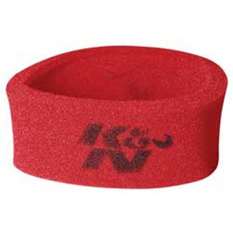 K&N  Airforce Air Filter Foam Wrap, 4in Tall, Red