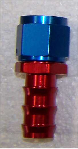 AN8 - 1/2" Barbed Hose End Straight