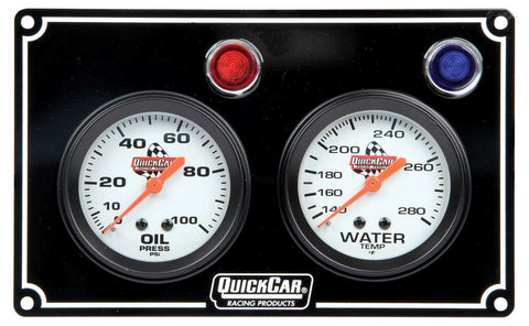 Water Temp Oil pressure Gauges QuickCar